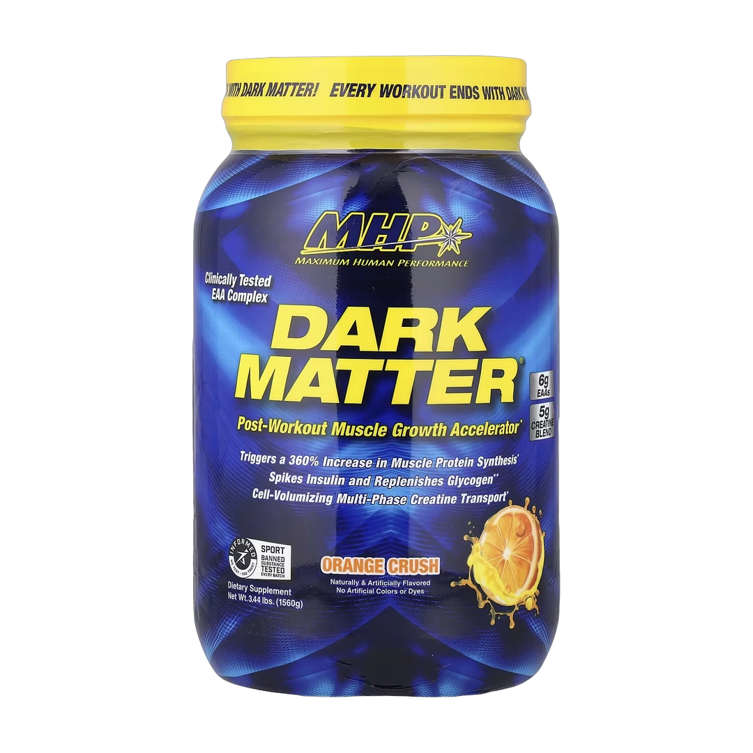 MHP, DARK MATTER®, Post Workout Muscle Growth Accelerator, Orange Crush, 3.44 lbs (1,560 g)