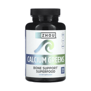 Zhou Nutrition, Calcium Greens, 120 Tablets front packaging view