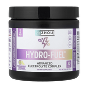 Zhou Nutrition, Hydro-Fuel, Advanced Electrolyte Complex, Passionfruit Lemonade, 5.43 oz (154 g) front packaging view