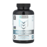 Zhou Nutrition, Mag Glycinate, 180 Capsules front packaging view