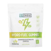 Zhou Nutrition, Hydro-Fuel Gummies, Lemon Lime, 60 Gummies front packaging view