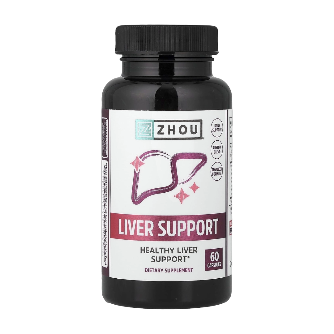 Zhou Nutrition, Liver Support, 60 Capsules front packaging view