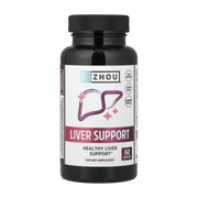 Zhou Nutrition, Liver Support, 60 Capsules front packaging view