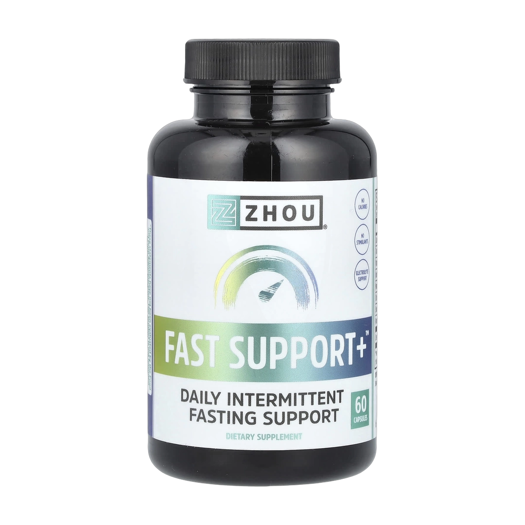 Zhou Nutrition, Fast Support+, 60 Capsules front packaging view