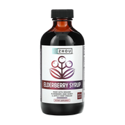 Zhou Nutrition, Elderberry Syrup, 8 fl oz (236 ml) front packaging view
