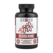 Zhou Nutrition, Berberine with Oregon Grape, 60 Veggie Capsules front packaging view