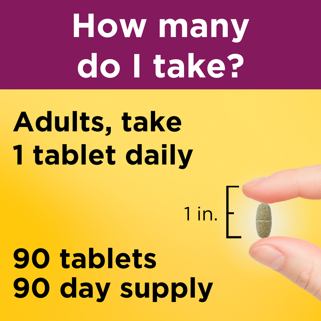 Nature Made, Prenatal Multivitamin with Folic Acid, 90 Tablets lifestyle image