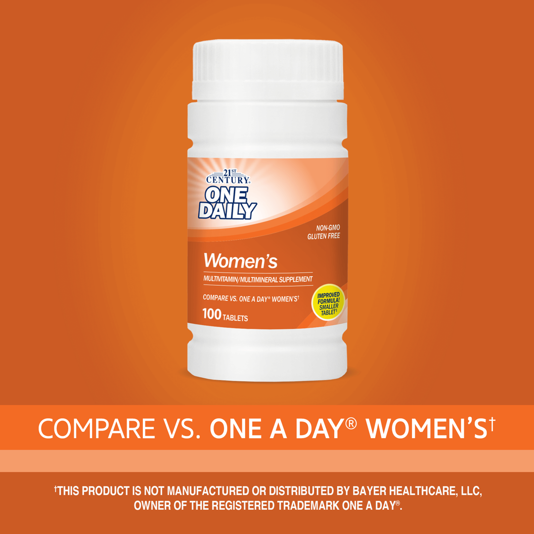21st Century, One Daily, Women's, 100 Tablets lifestyle image