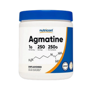 Nutricost, Agmatine Powder, 250 Grams front packaging view