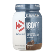 Dymatize, ISO100® Hydrolyzed, 100% Whey Protein Isolate, Gourmet Chocolate, 1.43 lb (650 g)