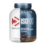 Dymatize, ISO100® Hydrolyzed, 100% Whey Protein Isolate, Fudge Brownie, 5 lb (2.3 kg)