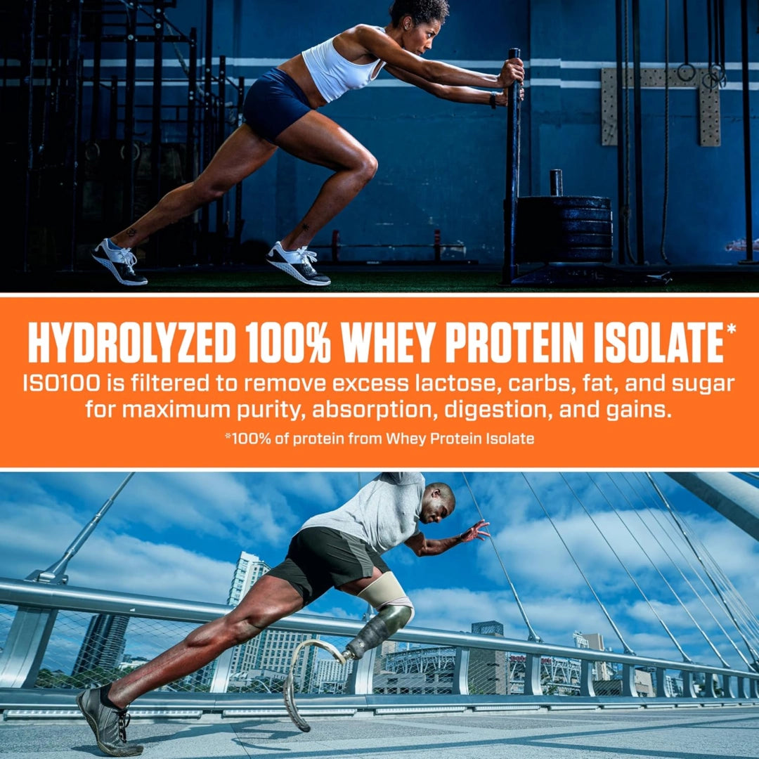 Dymatize, ISO100® Hydrolyzed, 100% Whey Protein Isolate, Birthday Cake Pebbles, 5 lb (2.3 kg)