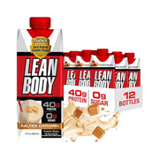 Labrada Nutrition, Lean Body Ready-to-Drink, Salted Caramel Protein Shake, 17 fl oz