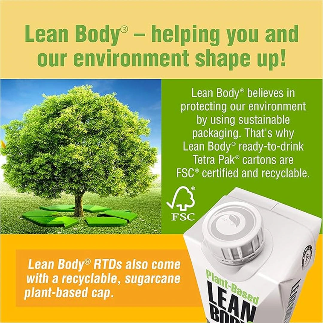 Labrada Nutrition, Plant-Based, Lean Body, Vanilla Caramel, 17 fl oz