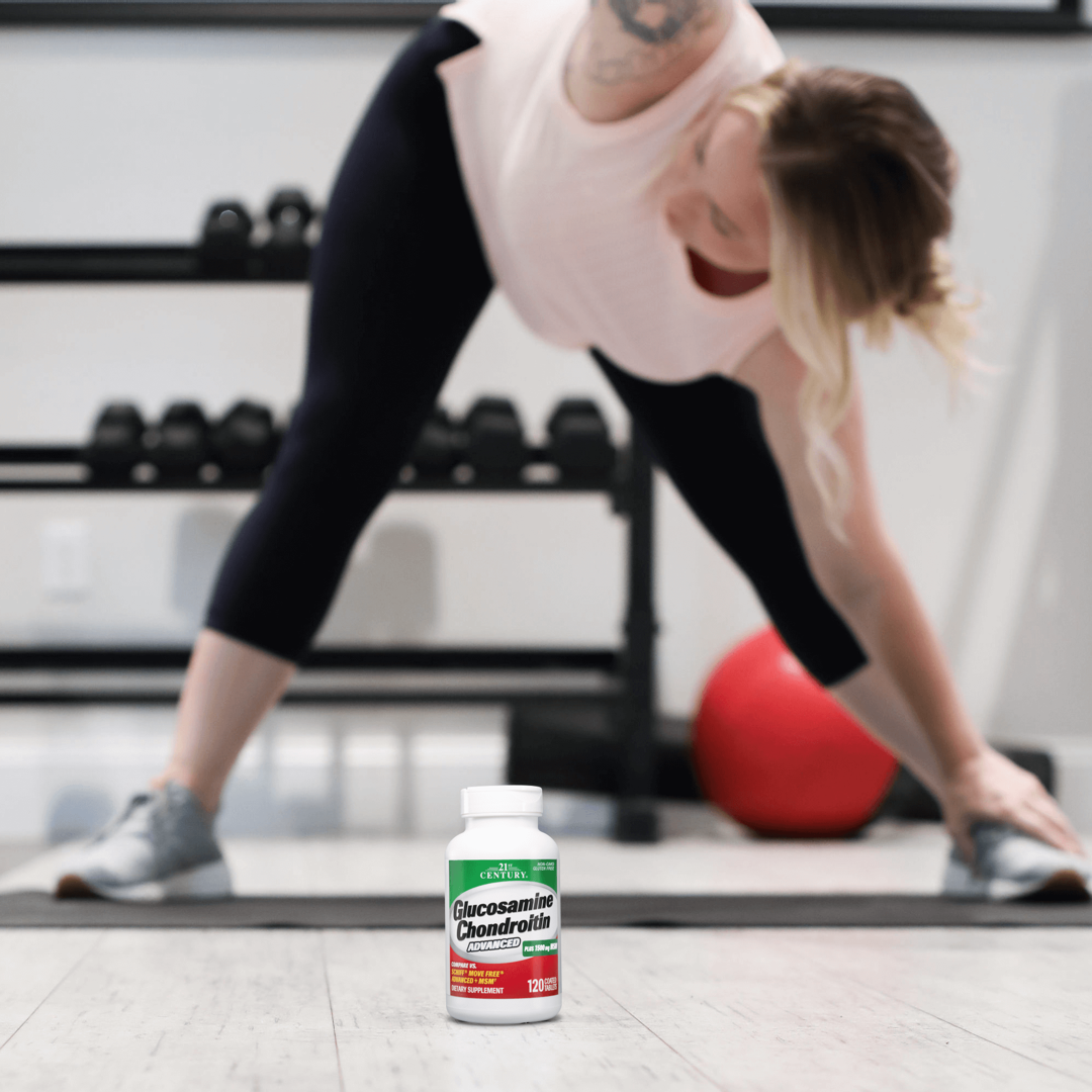 21st Century, Glucosamine Chondroitin Advanced Plus MSM, 120 Coated Tablets lifestyle image