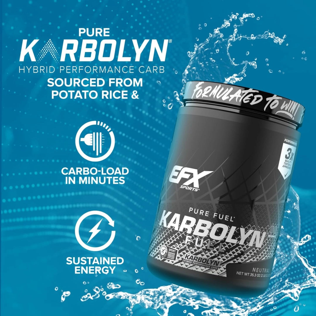 EFX Sports, Karbolyn Fuel, Neutral, 2 lb 35.3 oz (1,000 g)