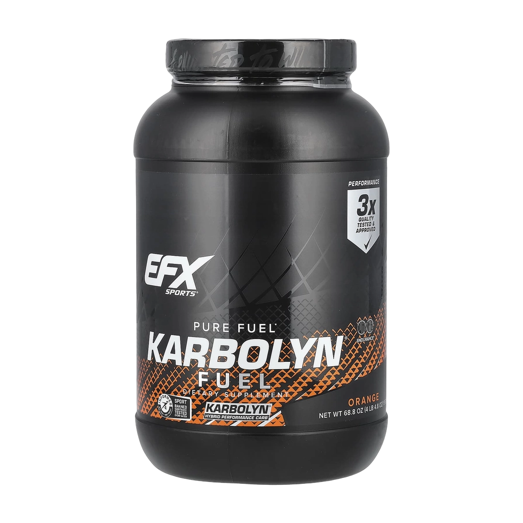 EFX Sports, Karbolyn® Fuel, Orange, 4 lb 4.8 oz (1,950 g)