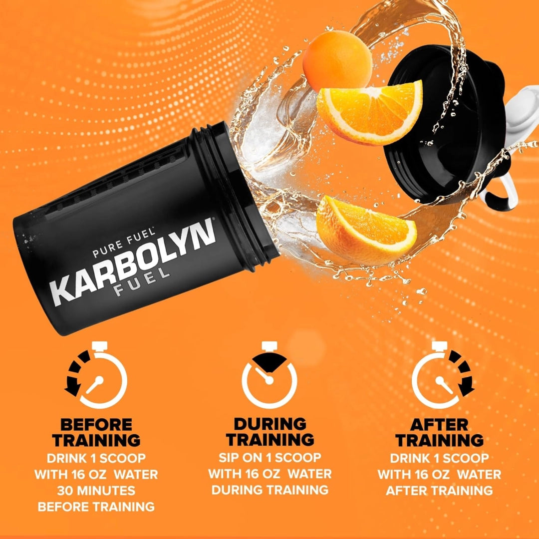 EFX Sports, Karbolyn® Fuel, Orange, 4 lb 4.8 oz (1,950 g)
