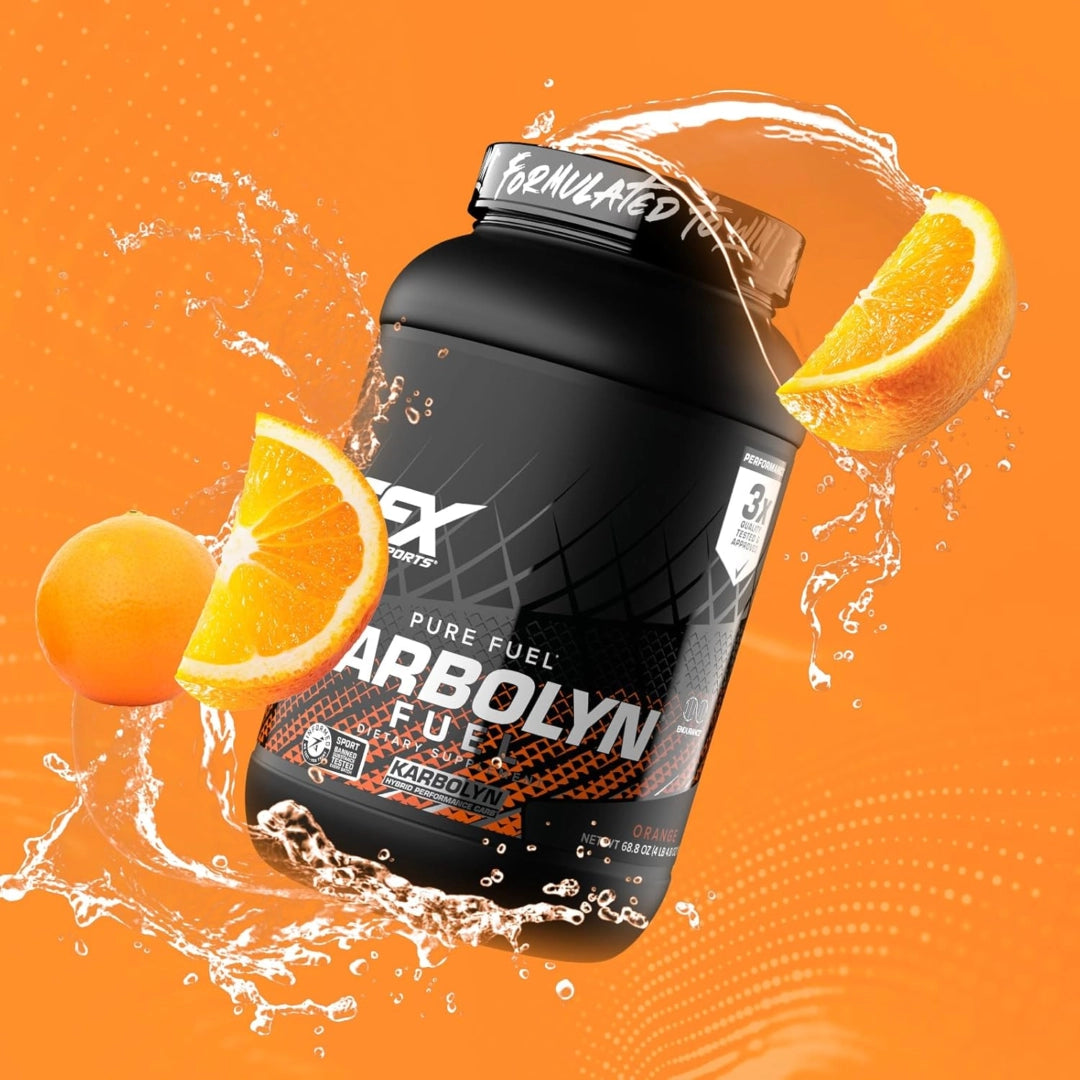 EFX Sports, Karbolyn® Fuel, Orange, 4 lb 4.8 oz (1,950 g)
