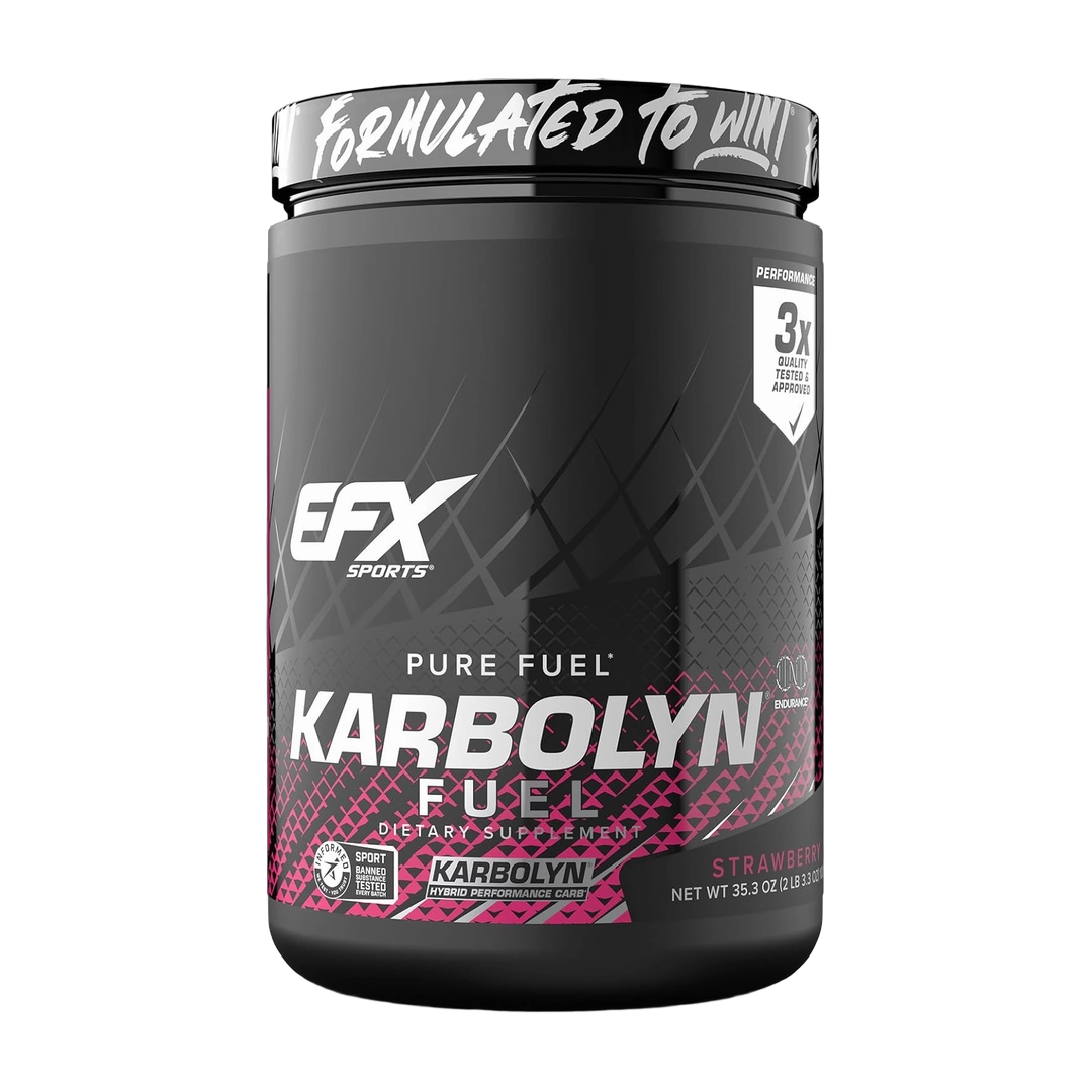 EFX Sports, Karbolyn Fuel, Strawberry, 35.3 oz, 1000 g