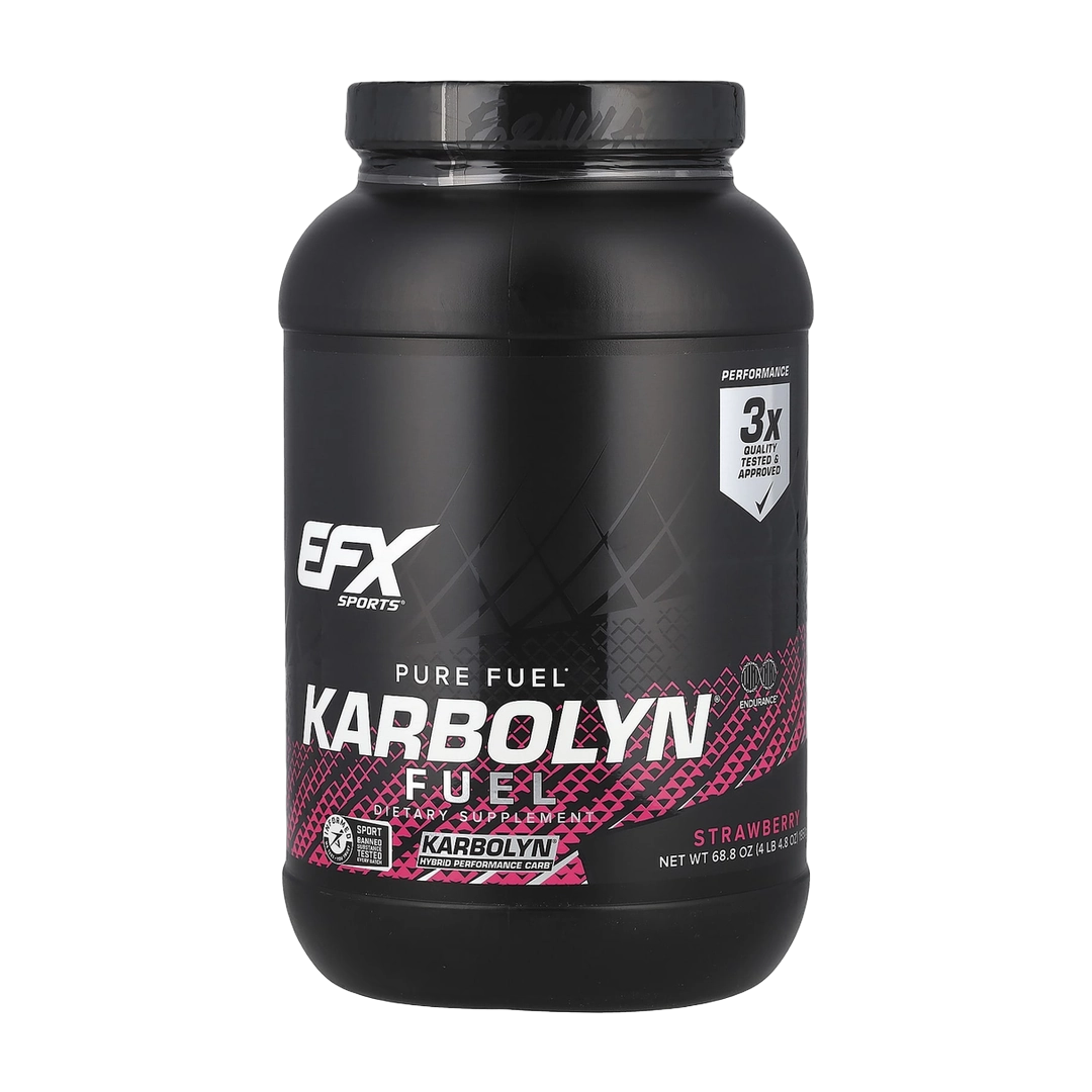 EFX Sports, Karbolyn Fuel, Strawberry, 4 lb 4.8 oz (1,950 g)
