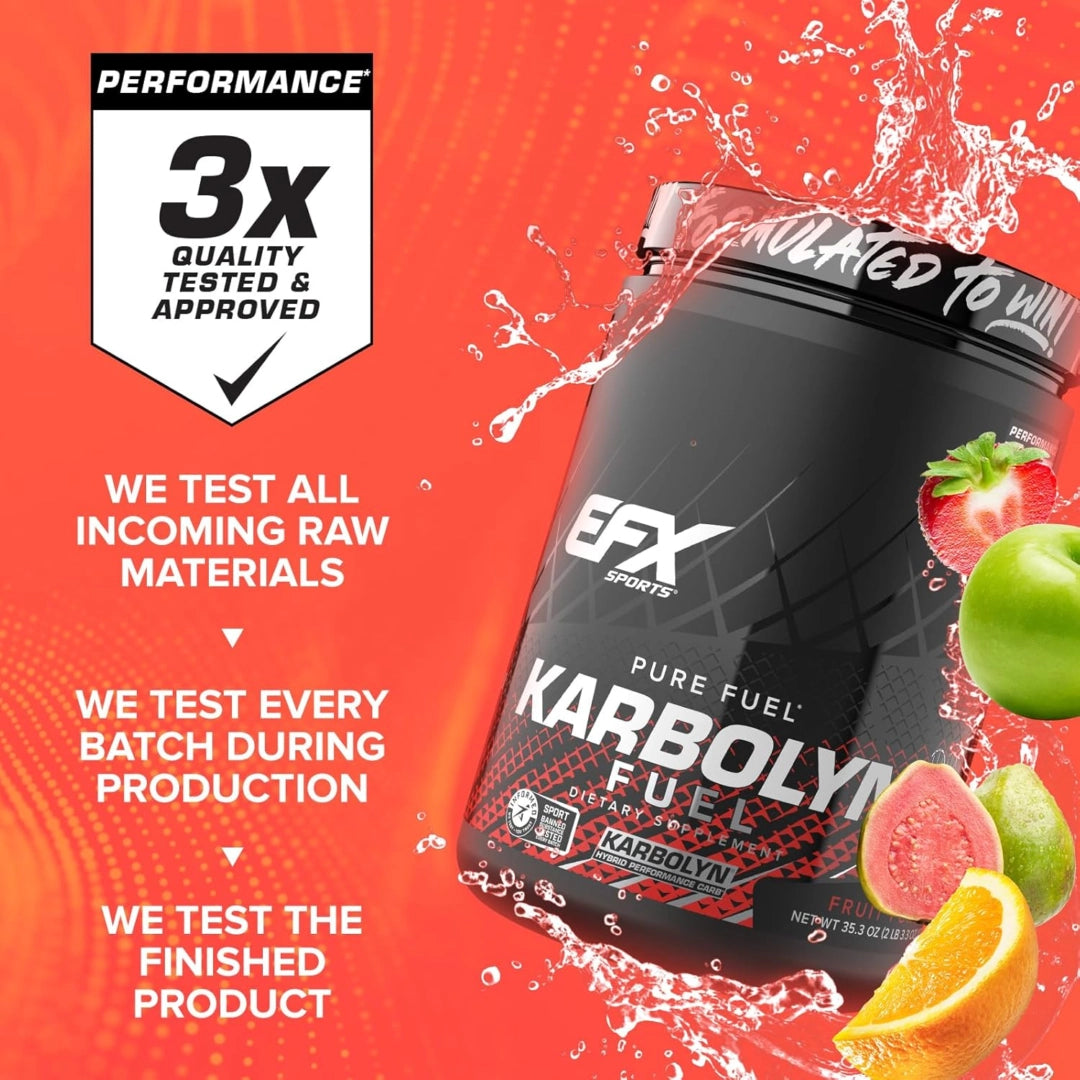 EFX Sports, Karbolyn Fuel, Fruit Punch, 35.3 oz (1,000 g)