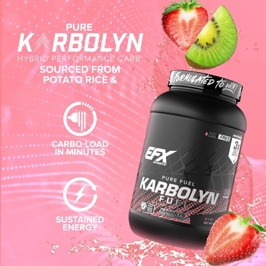 EFX Sports, Karbolyn® Fuel, Kiwi Strawberry, 4 lb 4.8 oz (1,950 g)