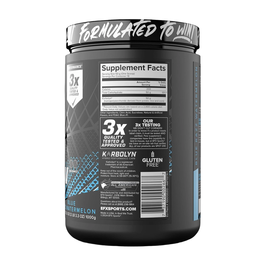 EfX Sports, Karbolyn, Blue Razz Watermelon, 35.3 oz