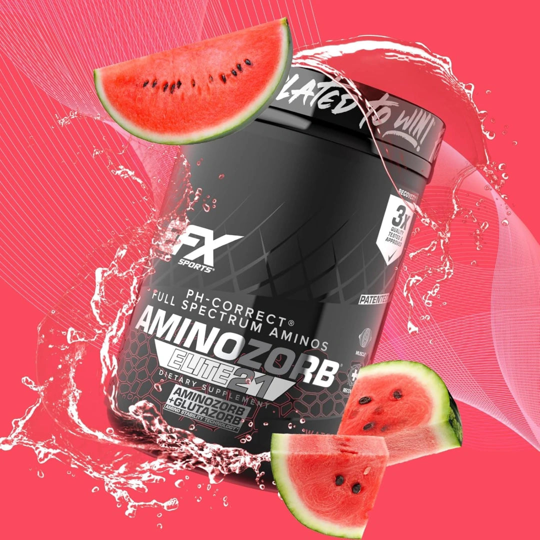 EFX Sports, AminoZorb® Elite 21, Watermelon, 13.76 oz (390 g)