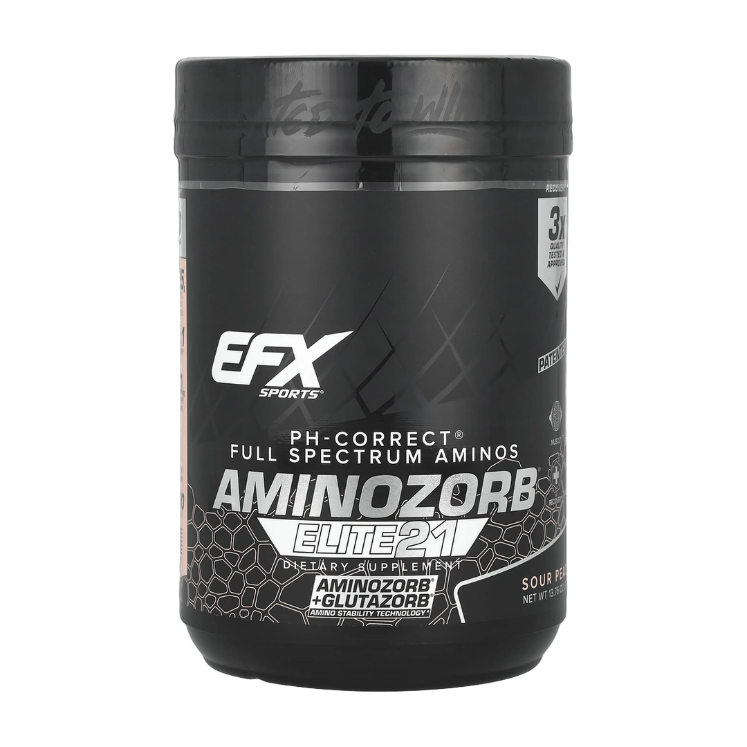 EFX Sports, AminoZorb® Elite 21, Sour Peach, 13.76 oz (390 g)