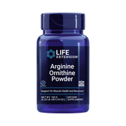 Life Extension, Arginine Ornithine Powder, 5.29 oz front packaging view