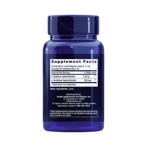 Life Extension, Arginine Ornithine Powder, 5.29 oz