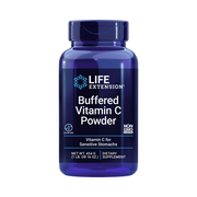 Life Extension, Buffered Vitamin C Powder, 1 lb front packaging view