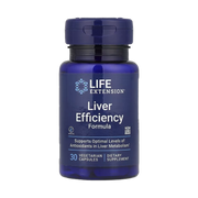 Life Extension, Liver Efficiency Formula, 30 Vegetarian Capsules front packaging view