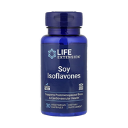 Life Extension, Soy Isoflavones, 30 Vegetarian Capsules front packaging view