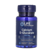 Life Extension, Calcium D-Glucarate, 200 mg, 60 Vegetarian Capsules front packaging view