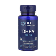 Life Extension, DHEA, 100 mg, 60 Vegetarian Capsules front packaging view