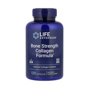 Life Extension, Bone Strength Collagen Formula, 120 Capsules front packaging view