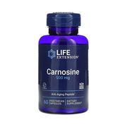 Life Extension, Carnosine, 500 mg, 60 Vegetarian Capsules front packaging view