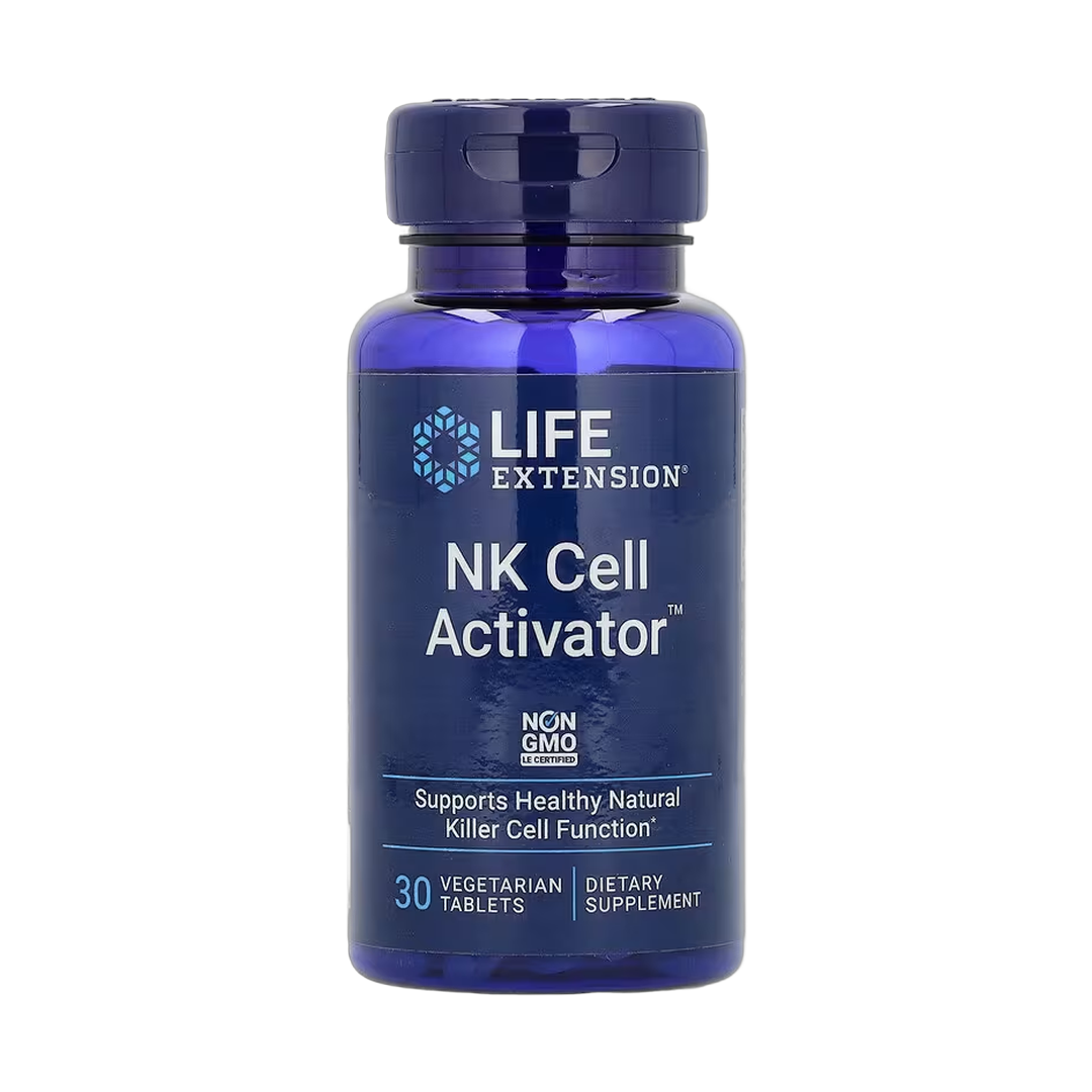 Life Extension, NK Cell Activator, 30 Vegetarian Tablets front packaging view