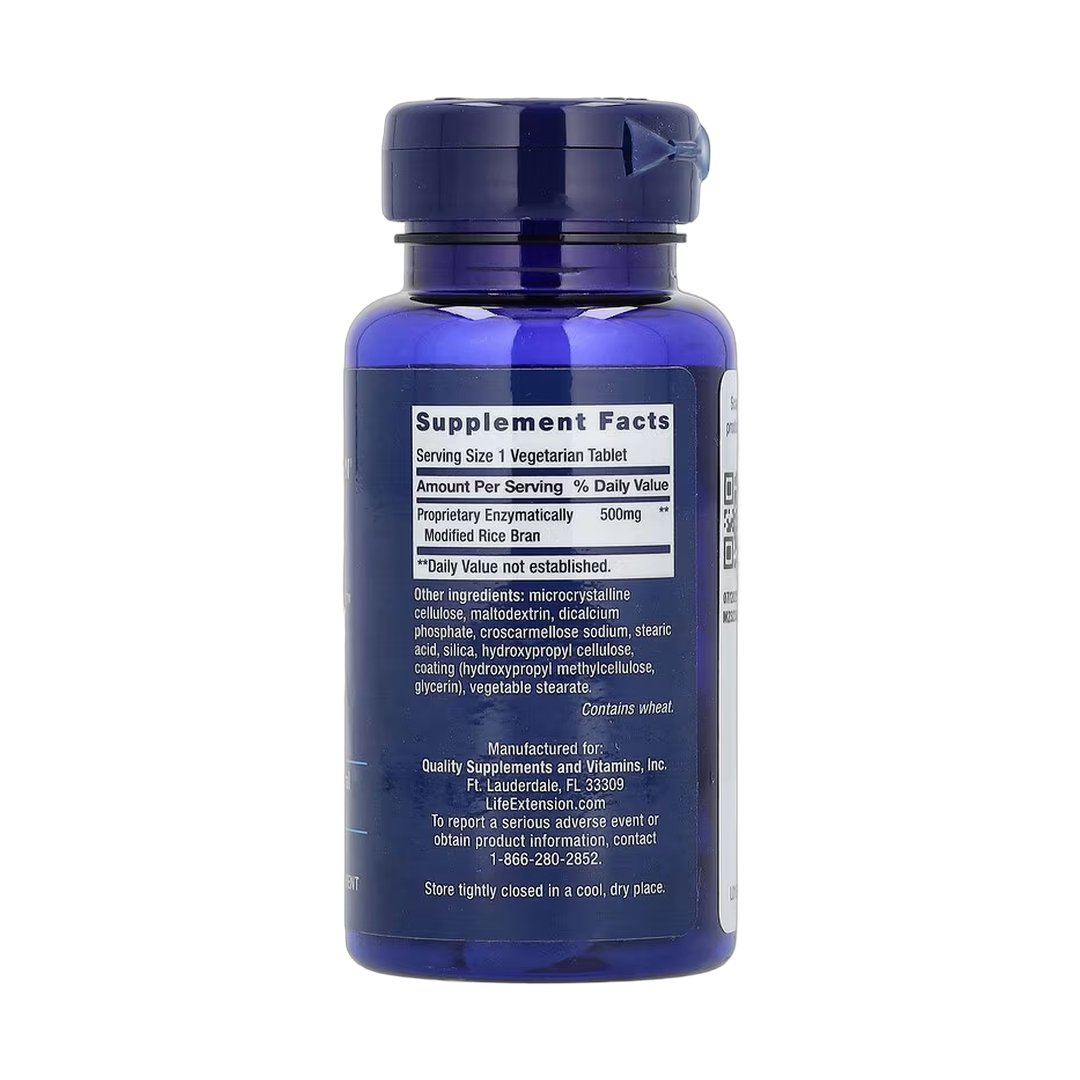 Life Extension, NK Cell Activator, 30 Vegetarian Tablets back packaging view