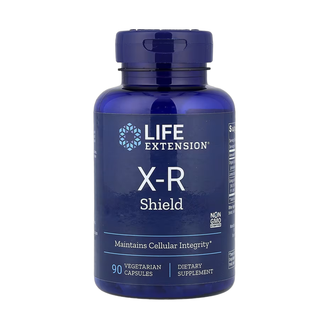 Life Extension, X-R Shield, 90 Vegetarian Capsules front packaging view