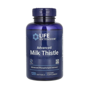 Life Extension, Advanced Milk Thistle, 120 Softgels front packaging view