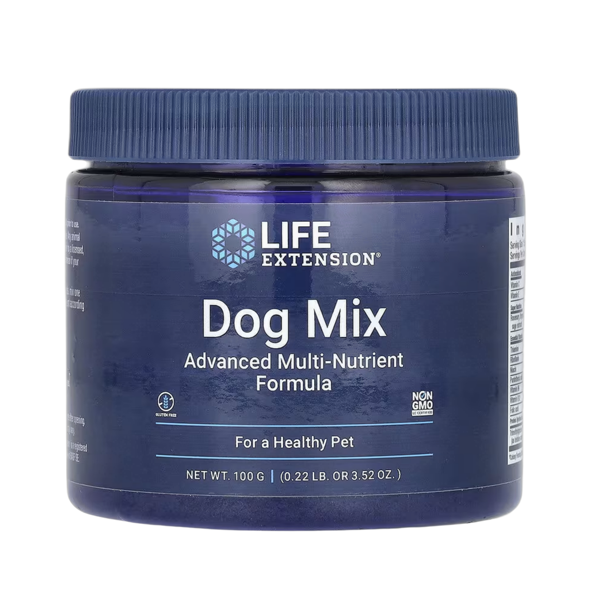 Life Extension, Dog Mix, 3.52 oz, 100 g front packaging view