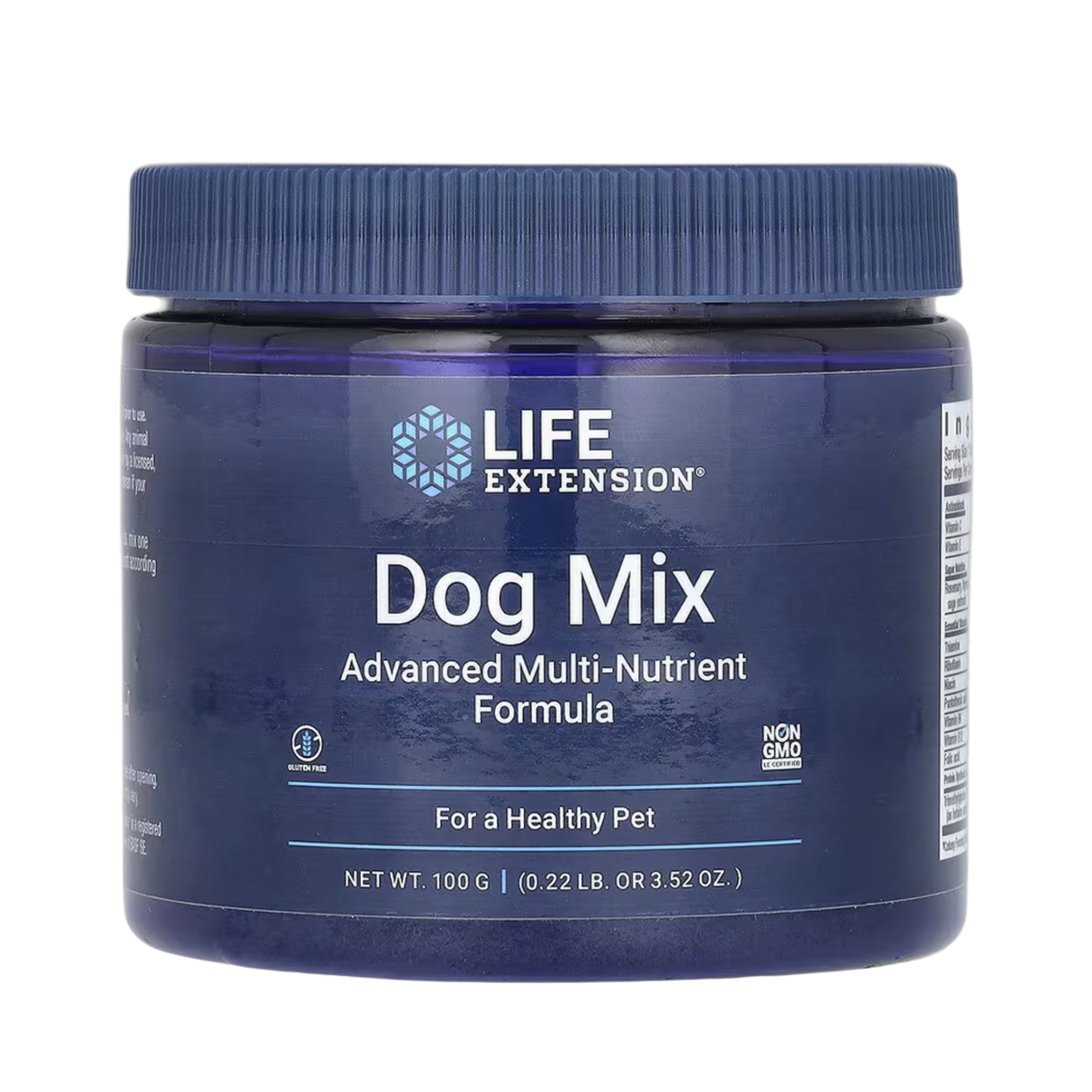Life Extension, Dog Mix, 3.52 oz, 100 g front packaging view