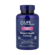 Life Extension, Women's Health, Breast Health Formula, 60 Capsules front packaging view