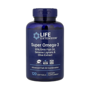Life Extension, Super Omega-3, 120 Softgels front packaging view