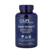 Life Extension, Super Omega-3, 240 Softgels front packaging view