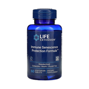 Life Extension, Immune Senescence Protection Formula, 60 Vegetarian Tablets front packaging view