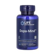 Life Extension, Dopa-Mind, 60 Vegetarian Tablets front packaging view